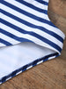 Halter Tassels Striped One Piece Monokini Swimwear