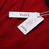 Brief Short Sleeve Round Collar Color Block Women Dress
