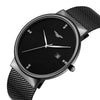 GUANQIN GS19054 Male Quartz Watch Calendar Artificial Diamond Scales Wristwatch for Men