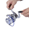 YUMOSHI 12BB Half Metal Spinning Reel Fishing Tackle with Foldable Handle
