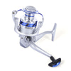 YUMOSHI 12BB Half Metal Spinning Reel Fishing Tackle with Foldable Handle