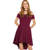 Asymmetric Swing Dress
