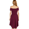 Asymmetric Swing Dress