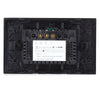 Smart Touch Wall Light Switch 2 Gang 1-way Intelligent Controller Crystal Panel