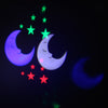 AC 110 - 240V 4W LED Star Moon Light Water Resistant Projector Lamp