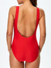 If Lost Letter Unlined One Piece Swimsuit