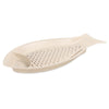 Fish Shape Wheat Straw Dumpling Dish with Seasoning Plate