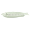 Fish Shape Wheat Straw Dumpling Dish with Seasoning Plate