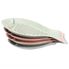 Fish Shape Wheat Straw Dumpling Dish with Seasoning Plate