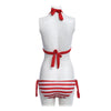 Women Beach Swimming Sexy Striped Bikini Separated Swimsuit