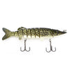 Proberos Outdoor Artificial 9 Sections Pike Fishing Lure