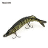 Proberos Outdoor Artificial 9 Sections Pike Fishing Lure