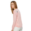 Causal Long Sleeve V Neck Zipper Type Pullover Women T-shirt
