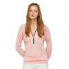 Causal Long Sleeve V Neck Zipper Type Pullover Women T-shirt