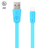 HOCO X9 8 Pin Noodle Charge Data Transfer Cable 2M