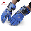 WILD SNOW Paired Outdoor Warm Windproof Skiing Gloves