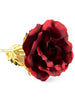 1PCS Gold Plated Rose Flower Birthday Gift