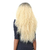 Adiors Ultra Long Shaggy Afro Curly Side Bang Colormix Synthetic Wig
