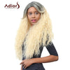 Adiors Ultra Long Shaggy Afro Curly Side Bang Colormix Synthetic Wig