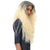 Adiors Ultra Long Shaggy Afro Curly Side Bang Colormix Synthetic Wig