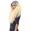 Adiors Ultra Long Shaggy Afro Curly Side Bang Colormix Synthetic Wig