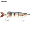Proberos Artificial 13 Sections Big Pike Fishing Lure Crankbait