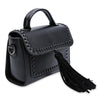Guapabien Old Classical Style PU Leather Fringe Convertible Bag for Women