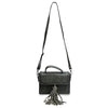 Guapabien Old Classical Style PU Leather Fringe Convertible Bag for Women