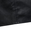 Brief Zipper Design Leather Women Skirt