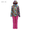 snowy owl Women Skiing Pants Suspender Cloth Suit