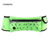 CHAOKUPAI Water Resistant Zipper Reflective Strips Headphone Jack Sports Waist Bag