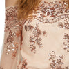 Off The Shoulder Sequins Bodysuit