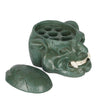 Crazy Hard Resin 8 Holes Tattoo Skull Head Holder Stand for Inks Pigment
