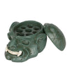 Crazy Hard Resin 8 Holes Tattoo Skull Head Holder Stand for Inks Pigment