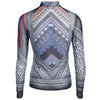 Sexy Tulle Diaphanous Colorful Print Skinny Top for Women
