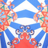 Stylish National Totem Print Twinset Long Sleeve Top with Buttons Ninth Pants Set for Women