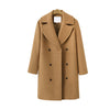 Long Autumn and Winter'S Wool Coat
