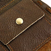 Chinese Characters Design Unisex Snap Fastener Wallet