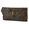 Chinese Characters Design Unisex Snap Fastener Wallet