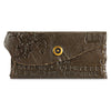 Chinese Characters Design Unisex Snap Fastener Wallet