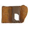 Chinese Characters Design Unisex Snap Fastener Wallet