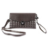 Guapabien PU Leather Horizontal Style Women Clutch Bag Shoulder Bag