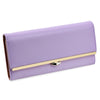 Guapabien Snap Fastener Card Holder Clutch Wallet for Women