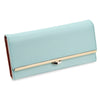 Guapabien Snap Fastener Card Holder Clutch Wallet for Women