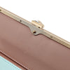 Guapabien Snap Fastener Card Holder Clutch Wallet for Women