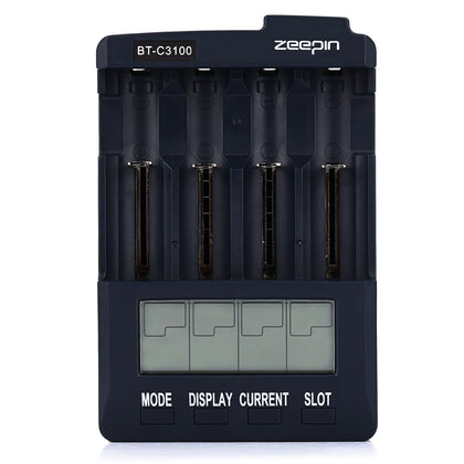 ZEEPIN BT - C3100 V2.2 4 Slot LCD Battery Charger