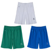 LINGSAI Outdoor Pure Color Elastic Band Running Shorts for Male
