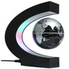Novelty C Shape Magnetic Levitation Floating Globe Toy Gift