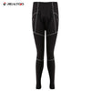 REALTOO Fleece Gray Lines Thermal Cycling Pants for Men