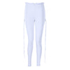 Women Stylish Pure Color Eyelets Criss Cross Legging